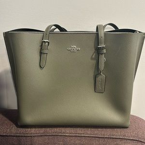 Olive Green Coach Purse